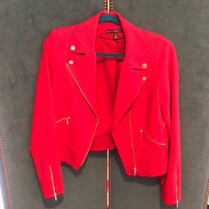 White House Black Market Red Jacket